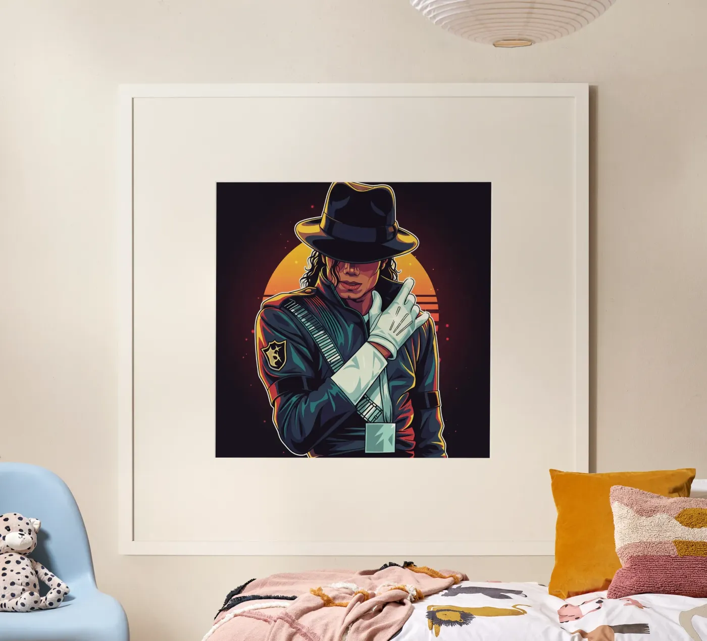 Michael Jackson poster van Lembayung art