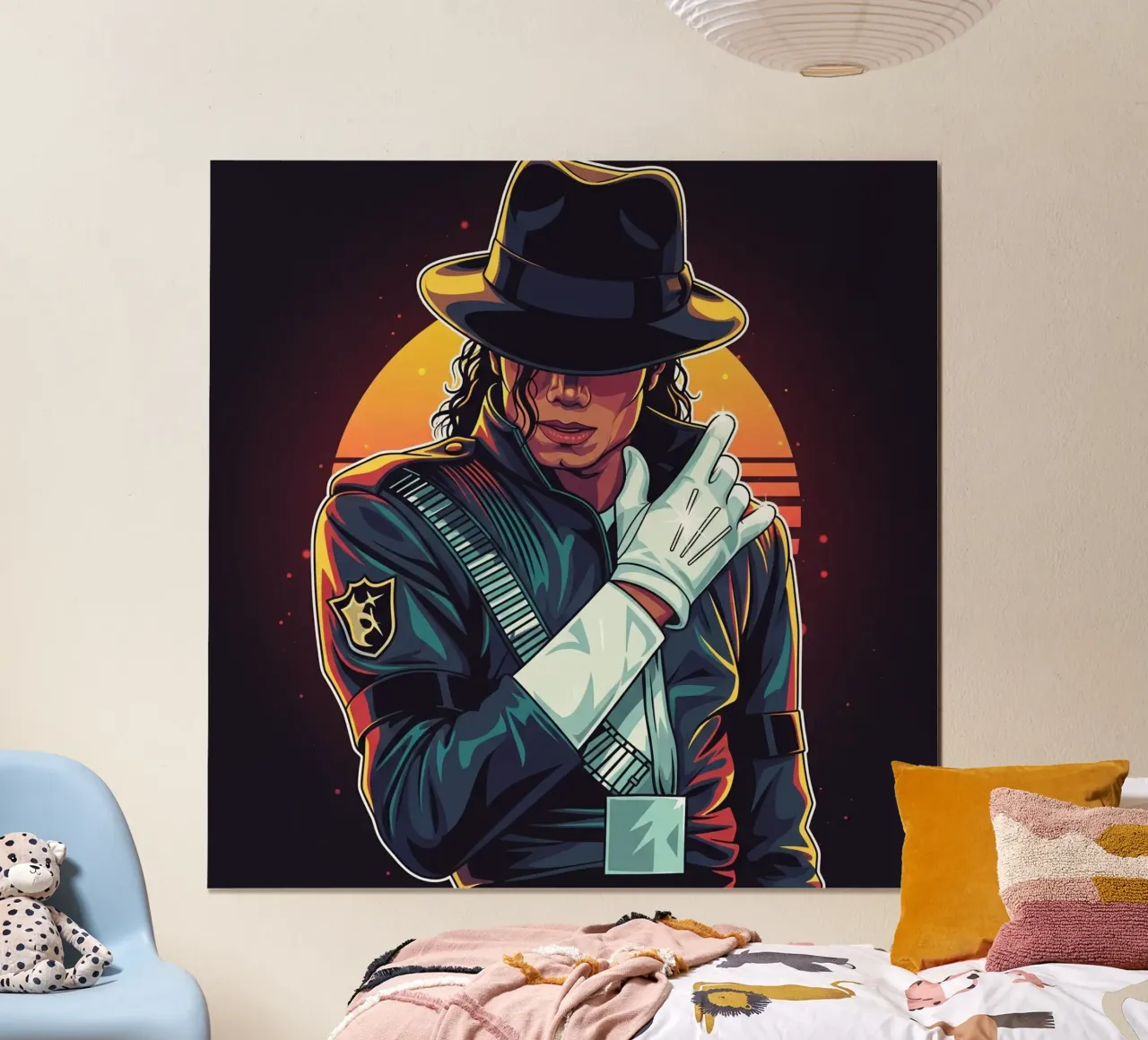 Michael Jackson poster da Lembayung art