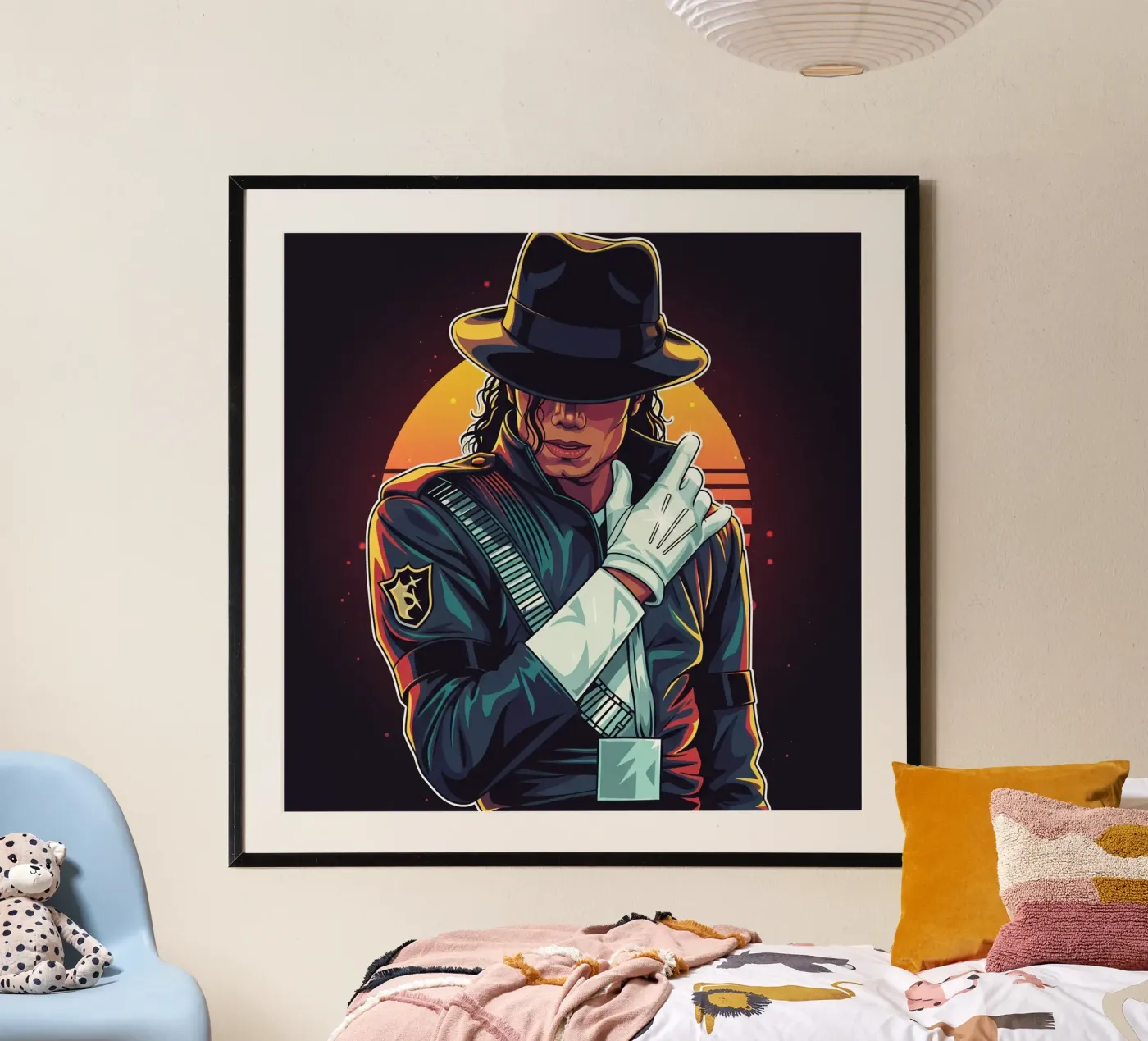 Michael Jackson poster van Lembayung art