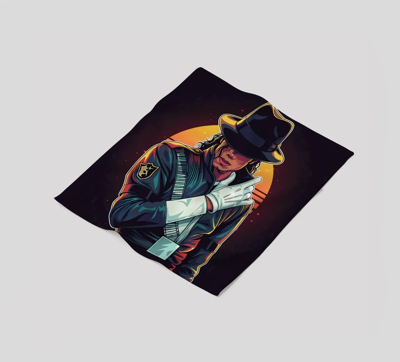 Michael Jackson fleecedeken van Lembayung art