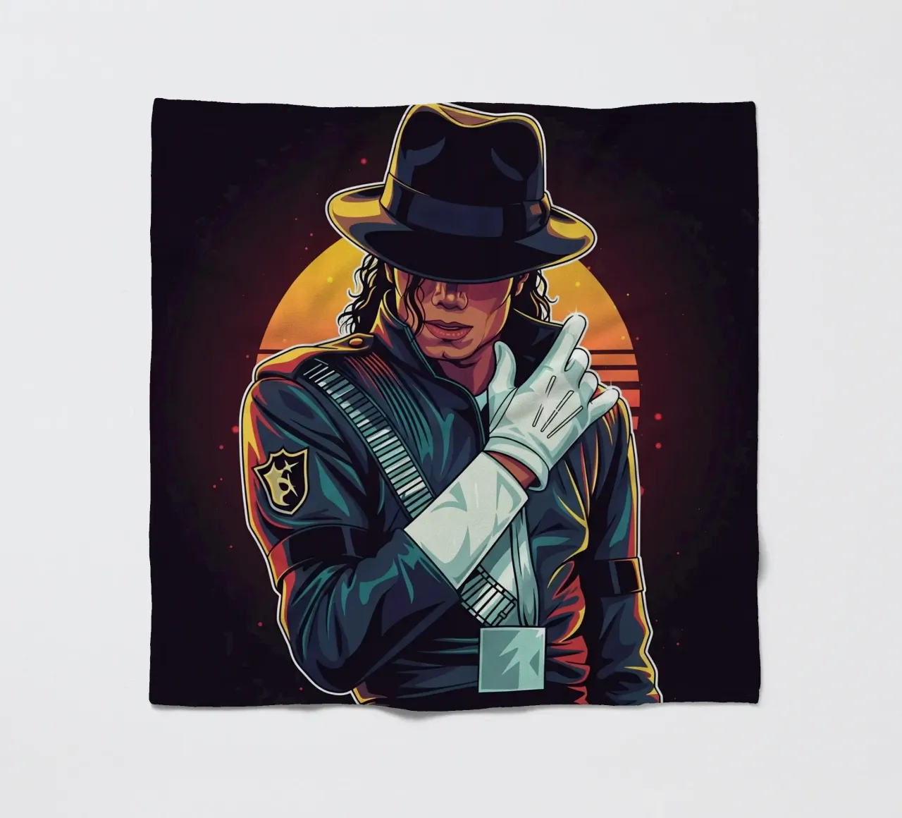 Michael Jackson fleecedeken van Lembayung art