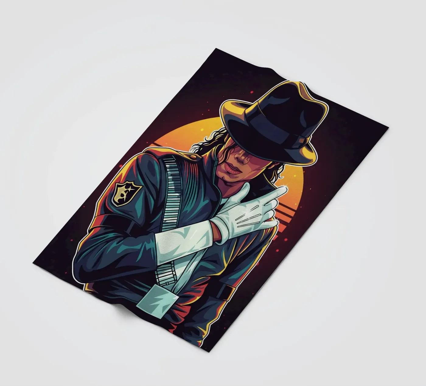 Michael Jackson Fleecedecke von Lembayung art