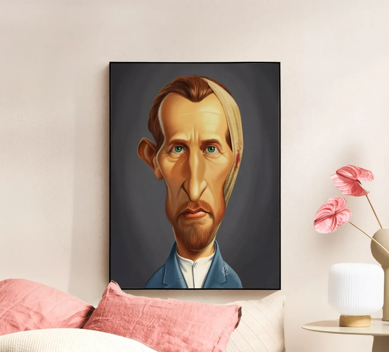 Vincent Van Gogh plexiglass da Rob Art | Illustration