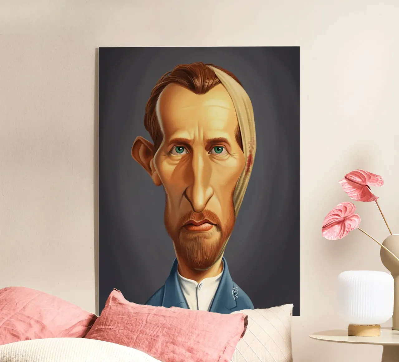 Vincent Van Gogh plexiglass da Rob Art | Illustration