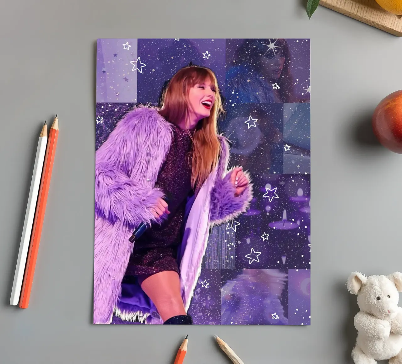 Taylor Swift foglio adesivo da Musadad Shop