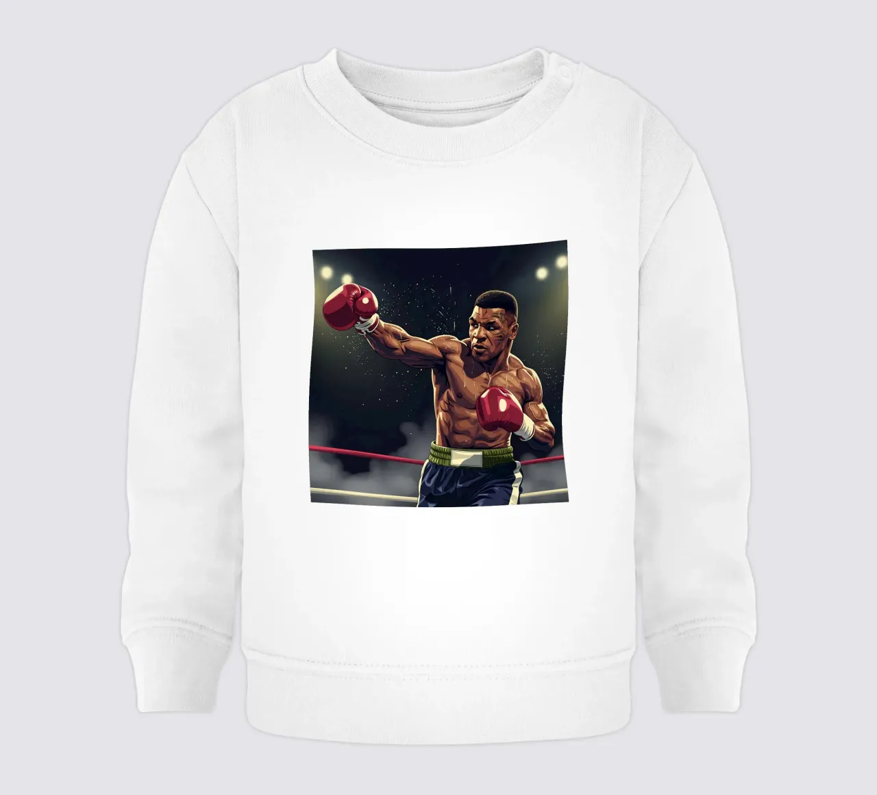 Mike Tyson upper cut felpa neonato da Lembayung art