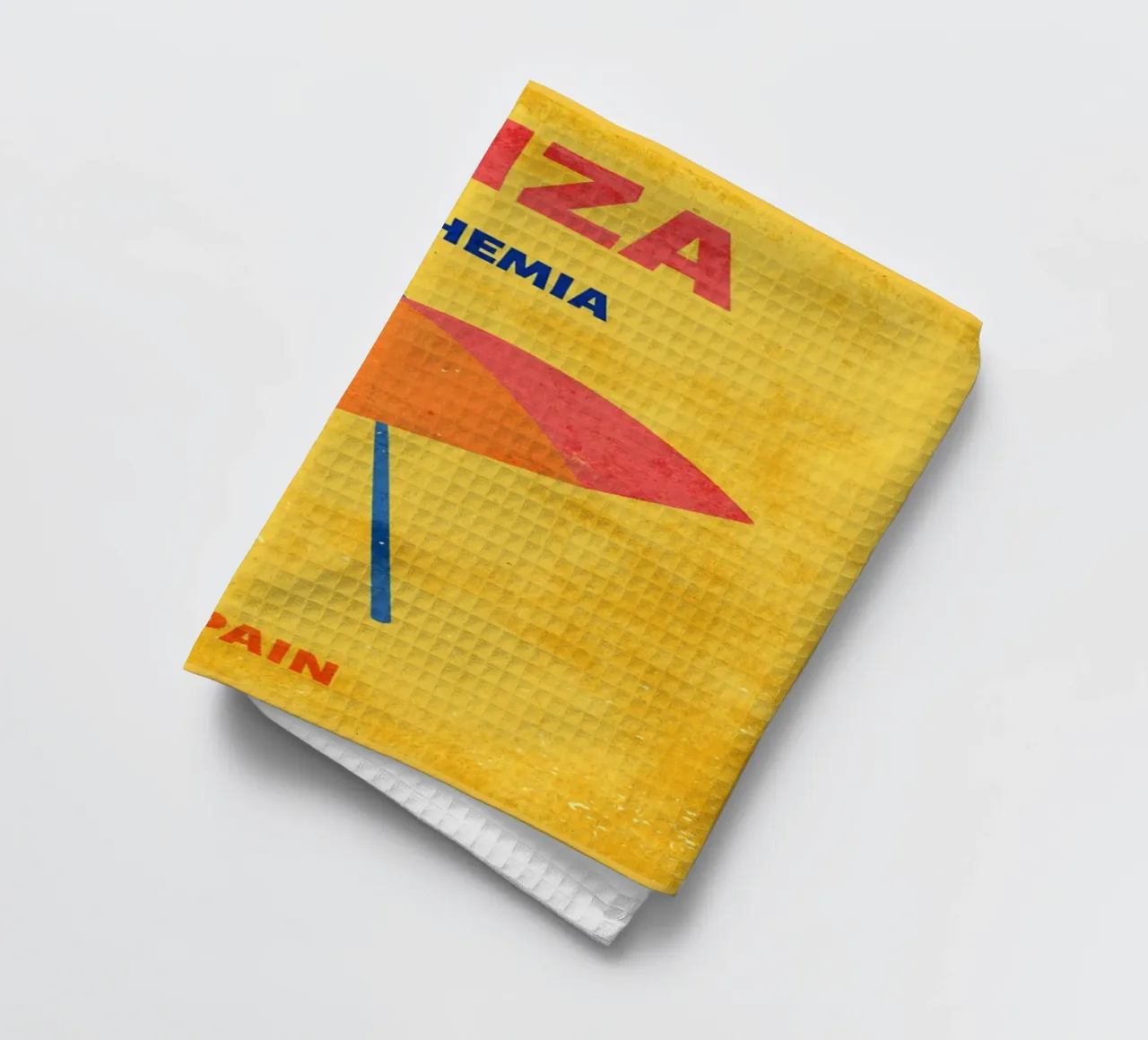 Ibiza Bohemia Espagne Parapluie de plage Art torchon de Drew Studio