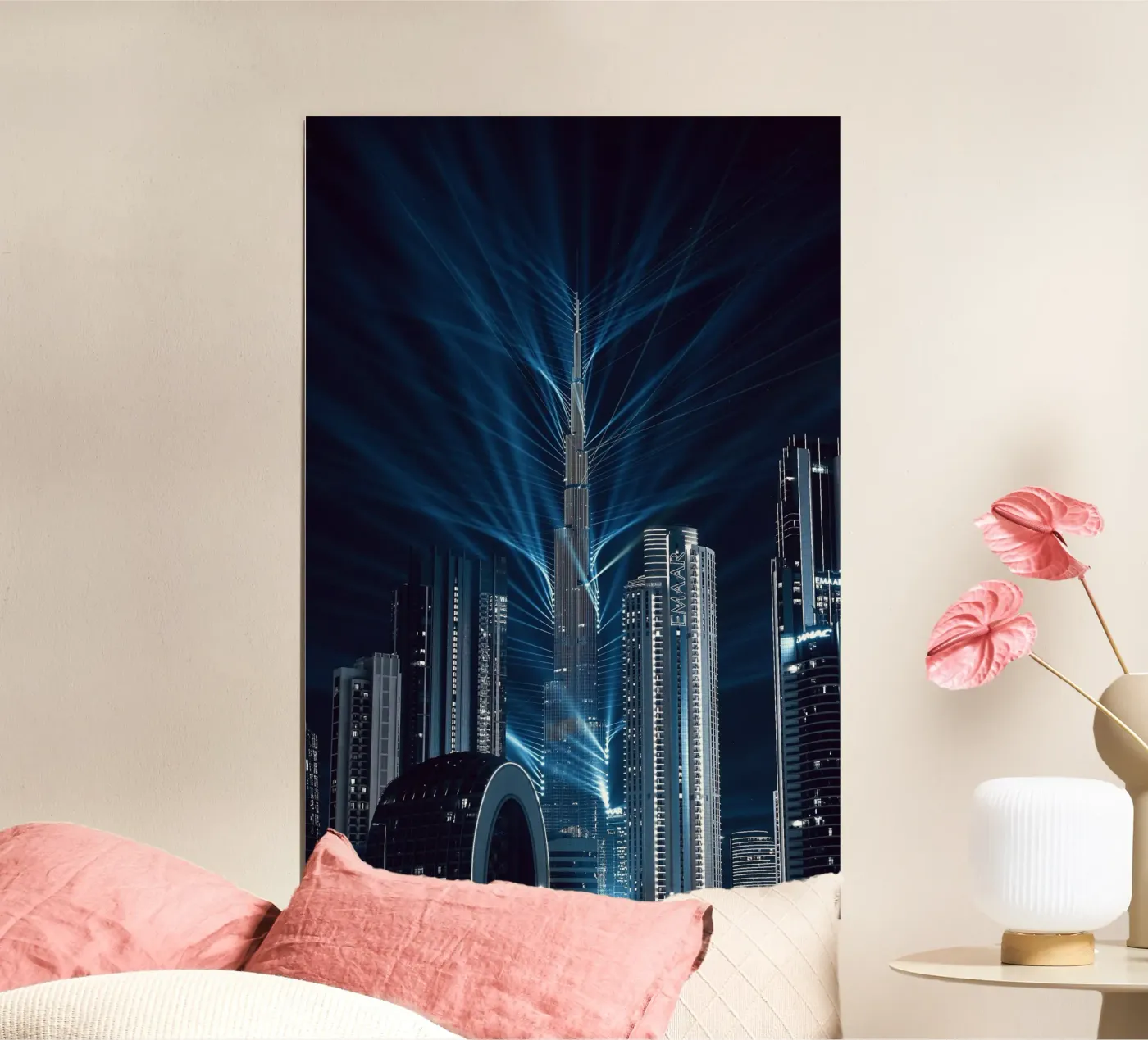 Dubai Laser poster da Marie Bärsch