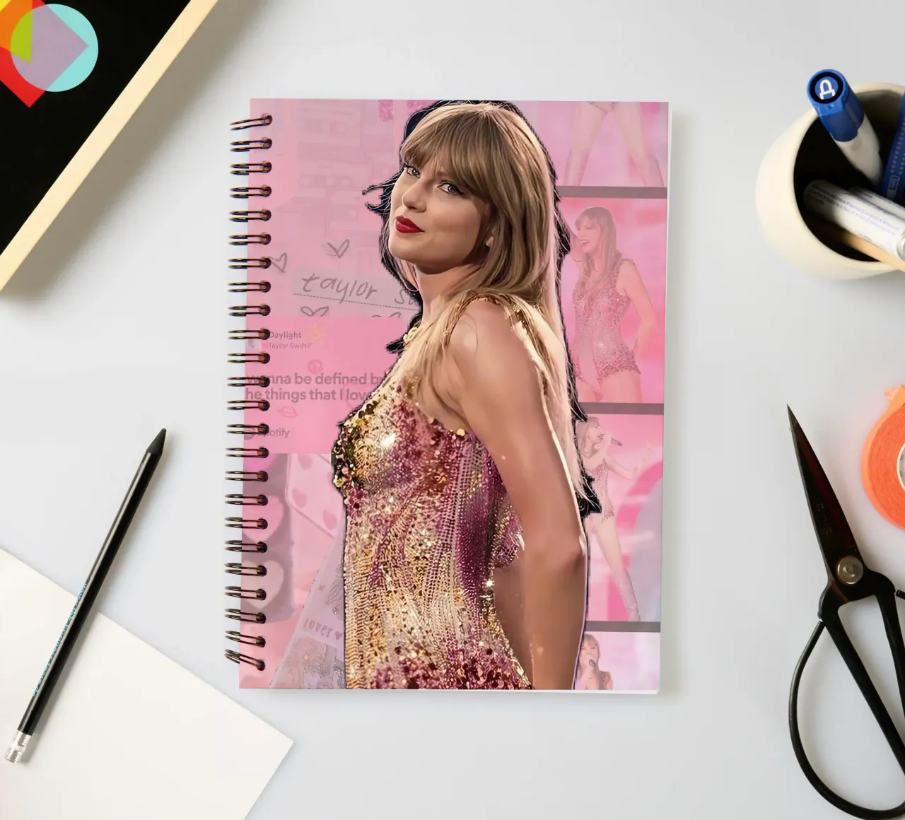 Taylor Swift diario ad anelli da Musadad Shop