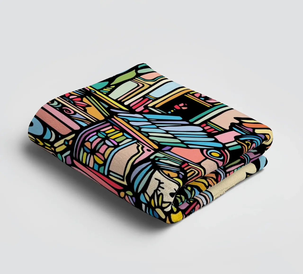 Woman on the wall towel by Ninhol