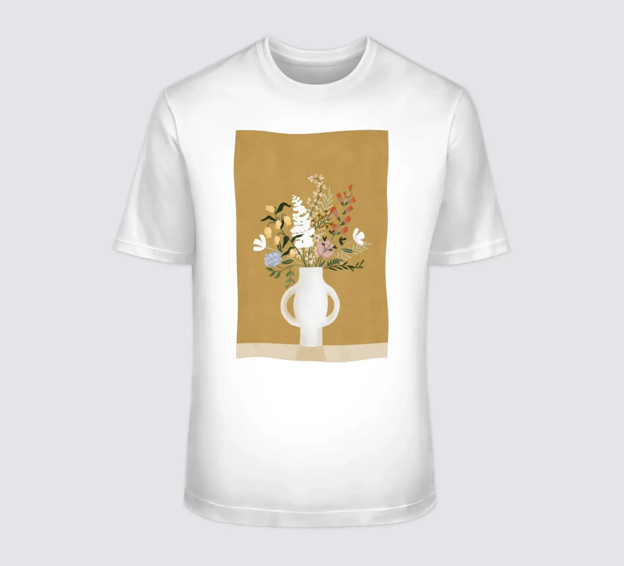 Flowers in Vase t-shirt da Goed Blauw