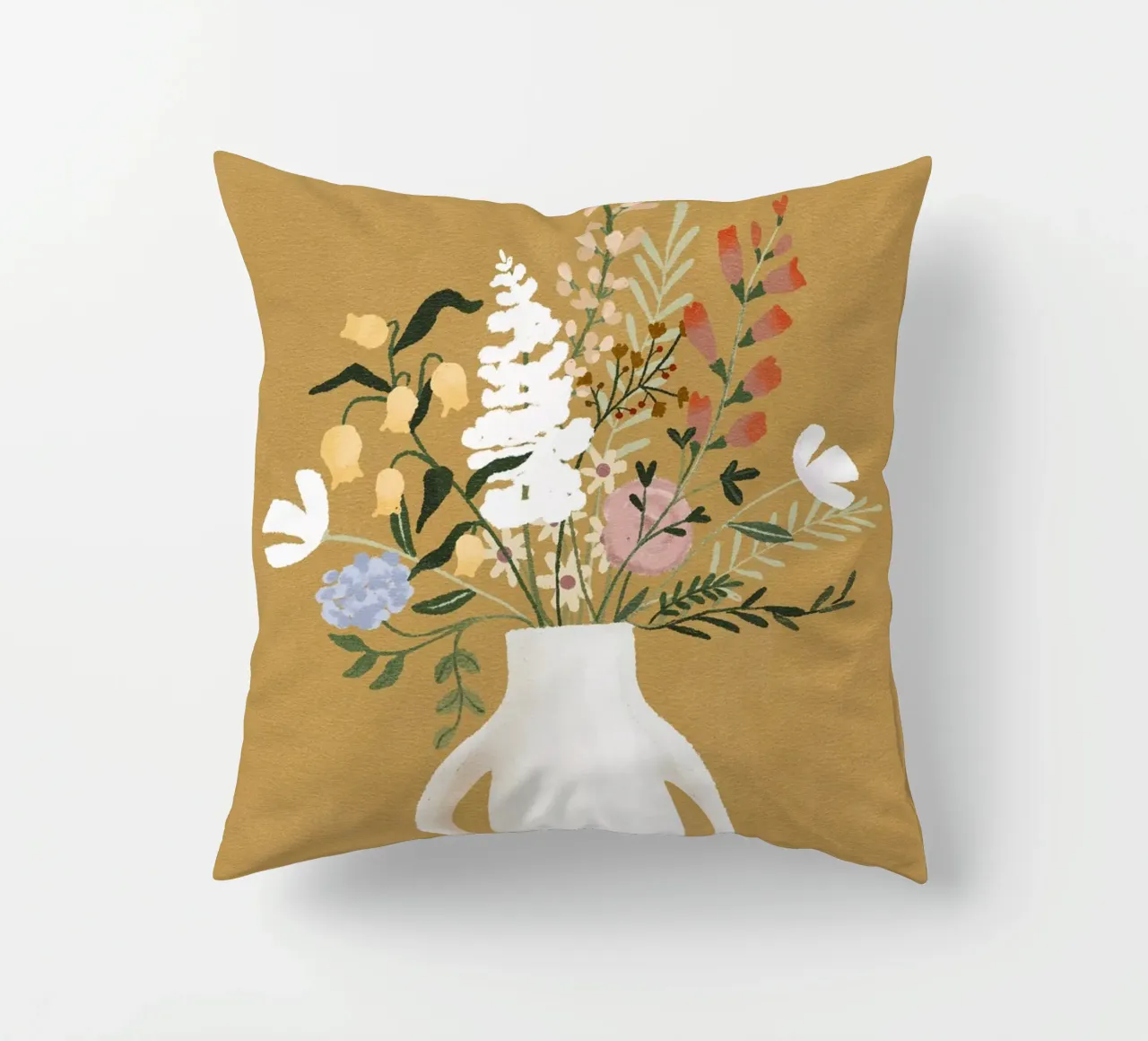 Flowers in Vase cuscino da Goed Blauw