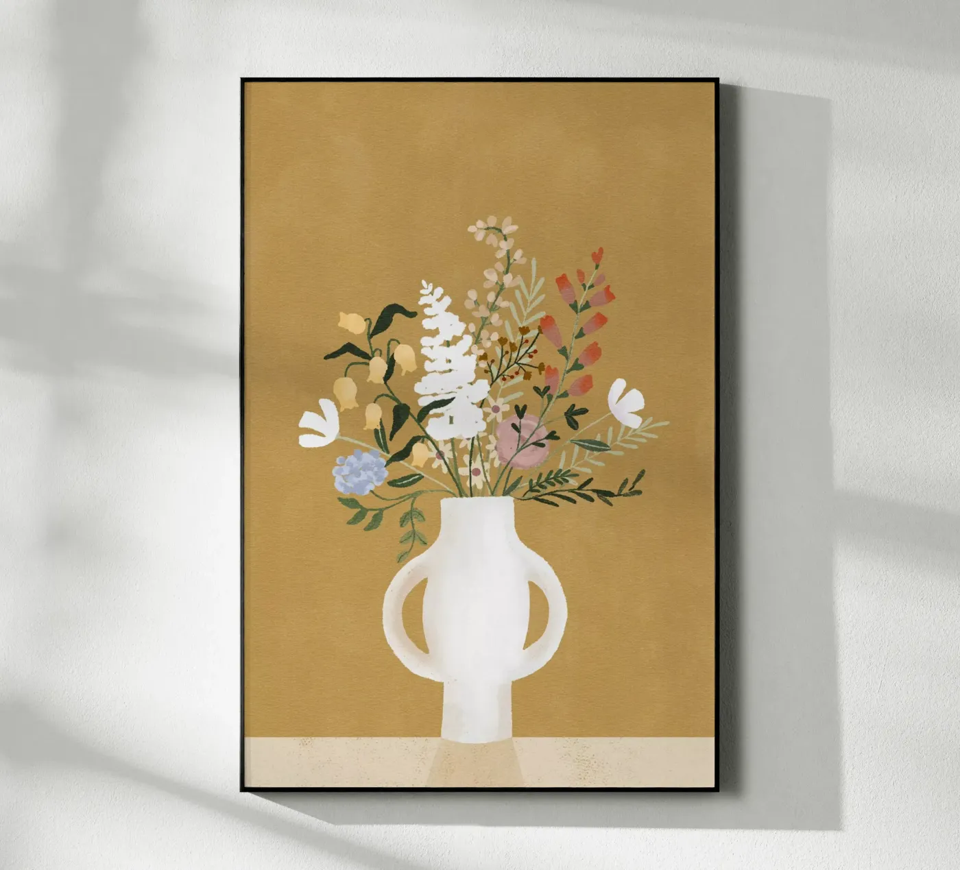 Flowers in Vase plexiglass da Goed Blauw