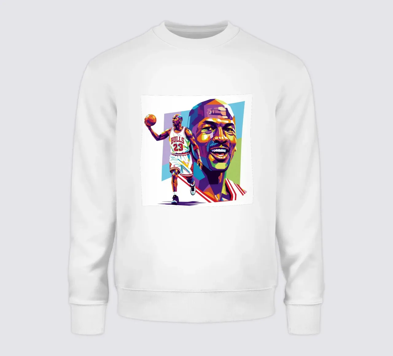 Michael Jordan WPAP art style felpa da Hantamrata