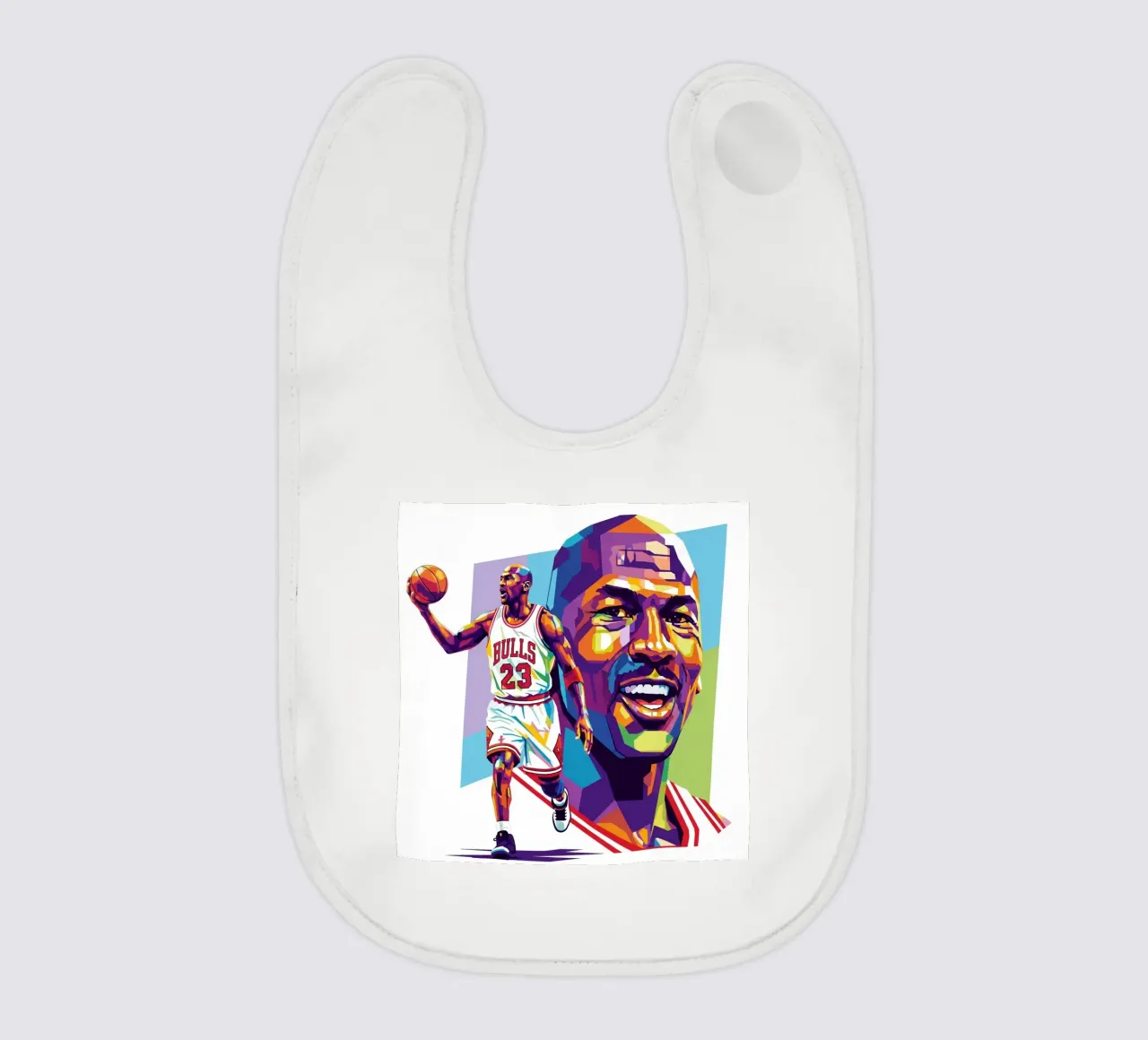 Michael Jordan WPAP art style bavaglino da Hantamrata