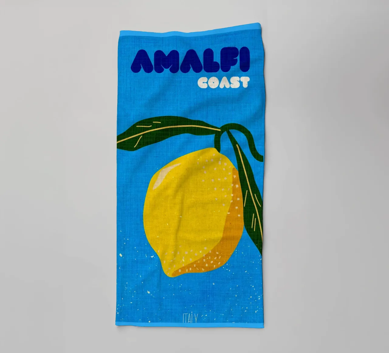 Amalfiküste Zitrone Handtuch von Drew Studio