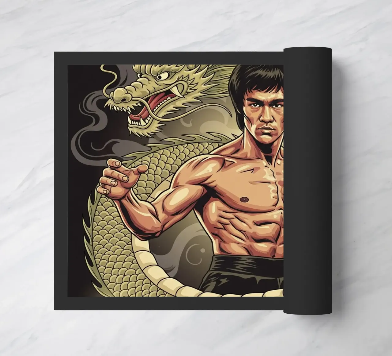 Bruce Lee art zerbino da Lembayung art
