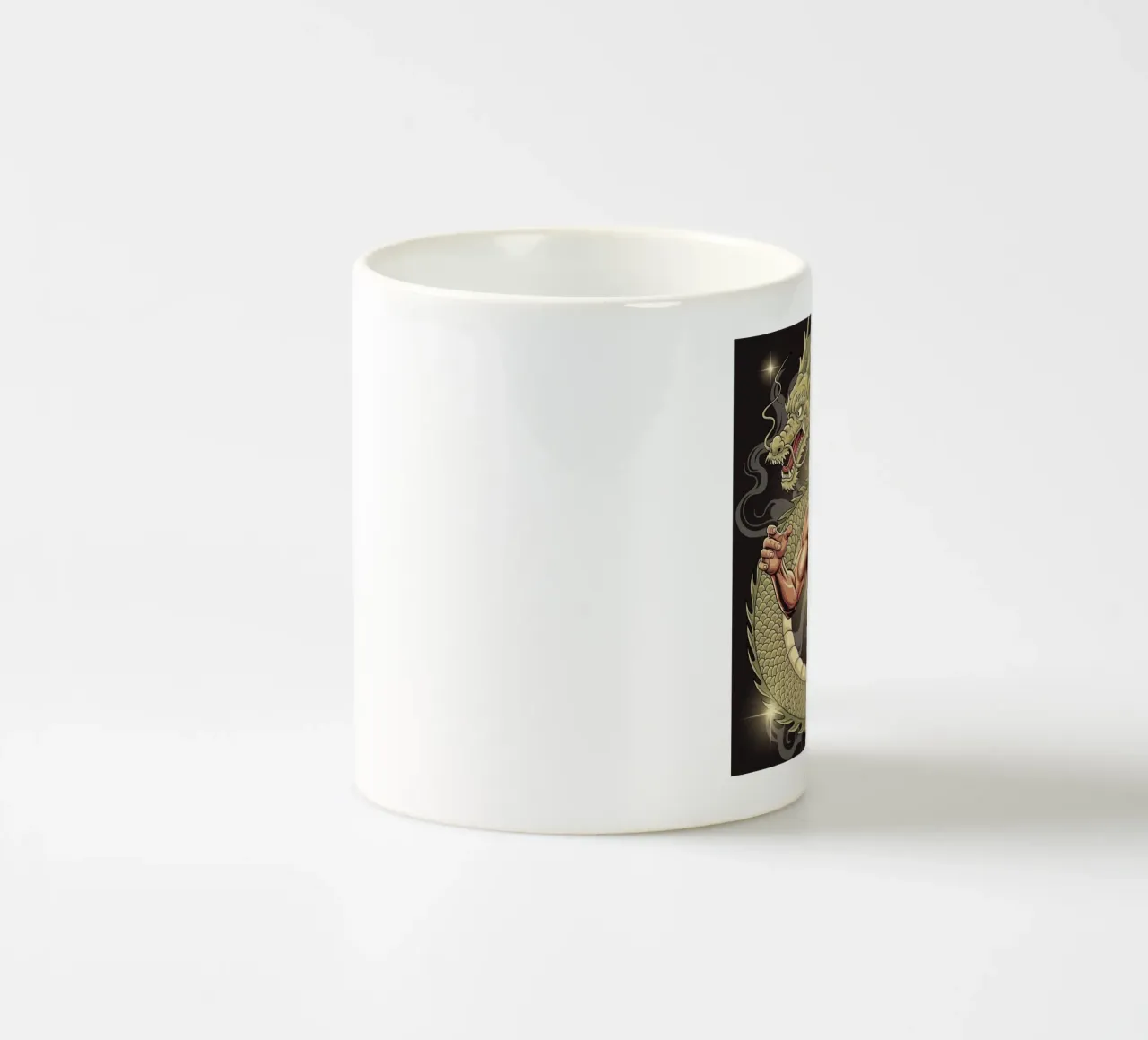 Bruce Lee art tazza in ceramica da Lembayung art