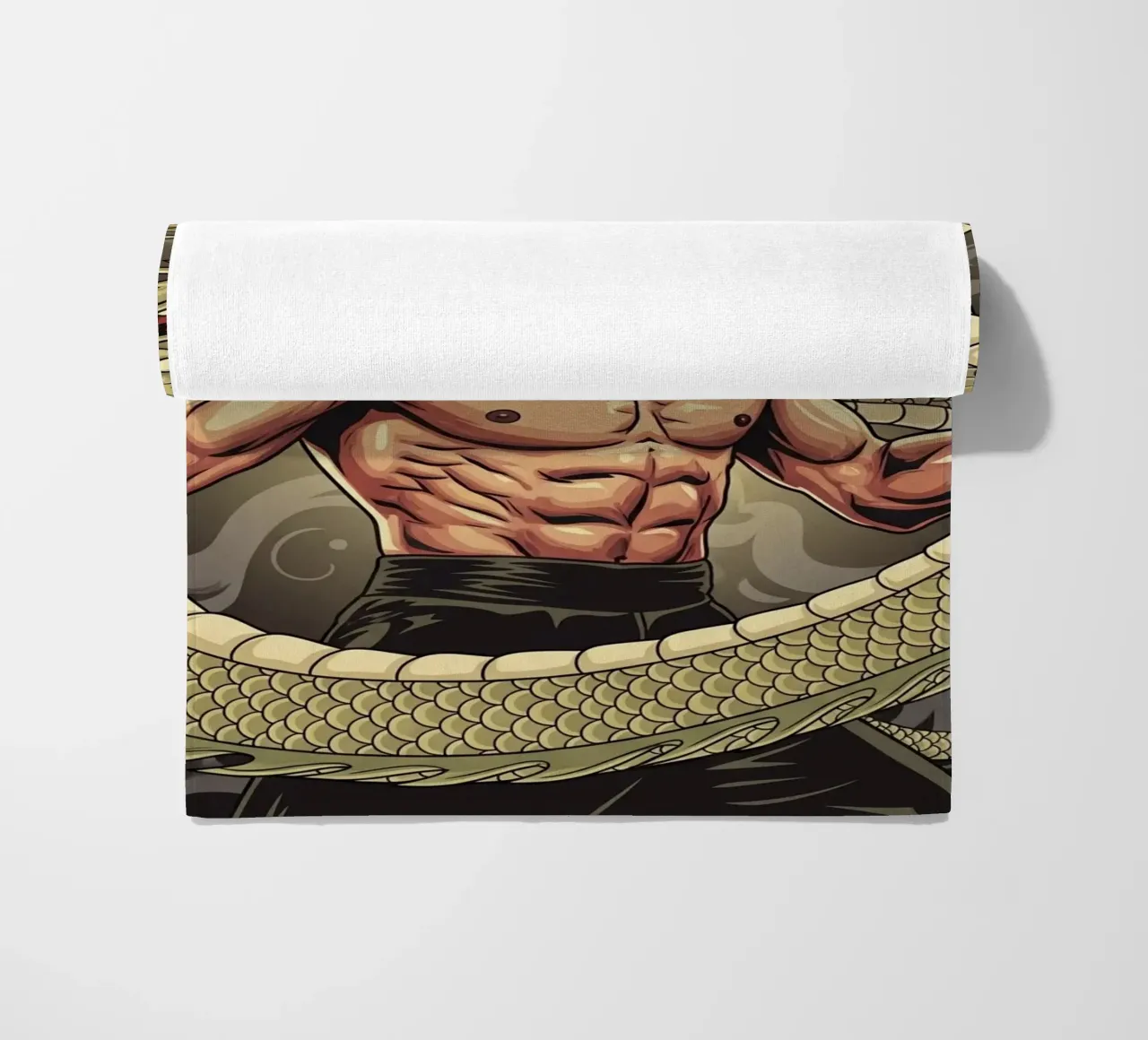 Bruce Lee art telo mare da Lembayung art