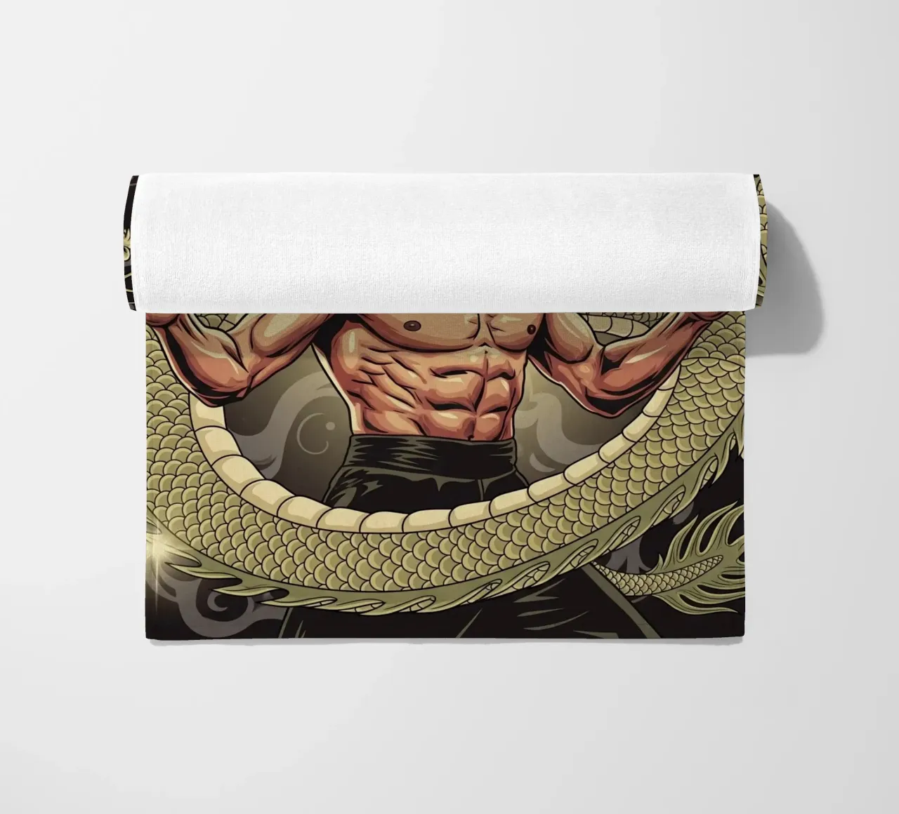 Bruce Lee art telo mare da Lembayung art