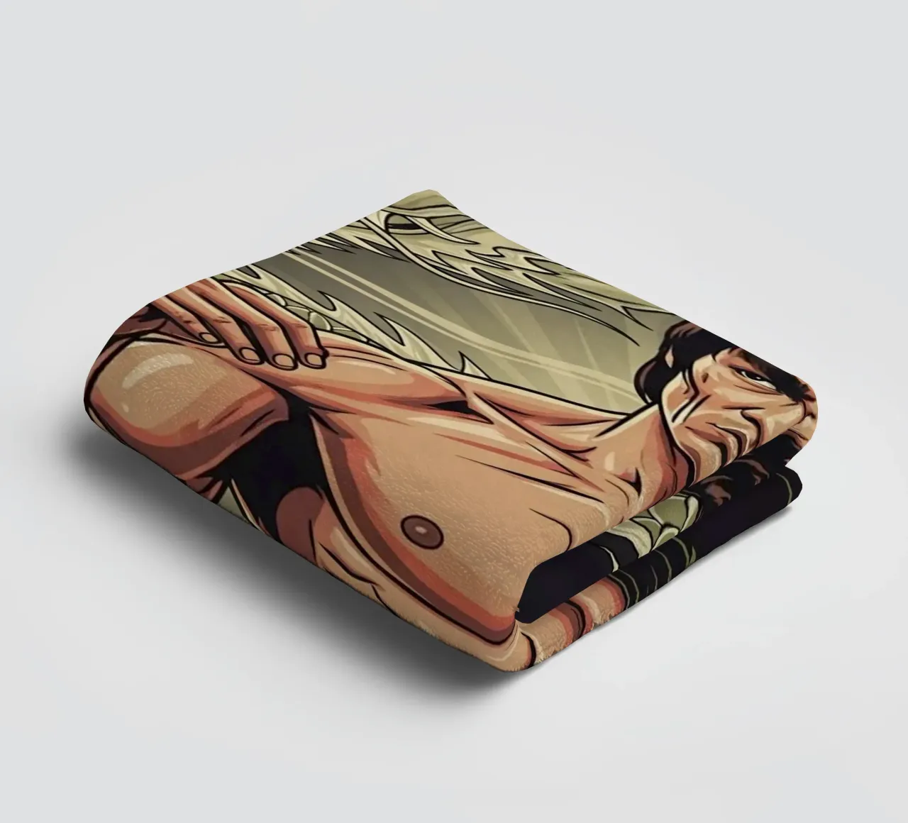 Bruce Lee the Legend of martial art serviette de bain de Lembayung art