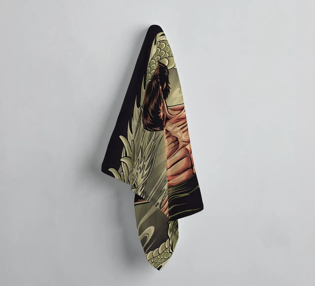 Bruce Lee the Legend of martial art serviette de bain de Lembayung art