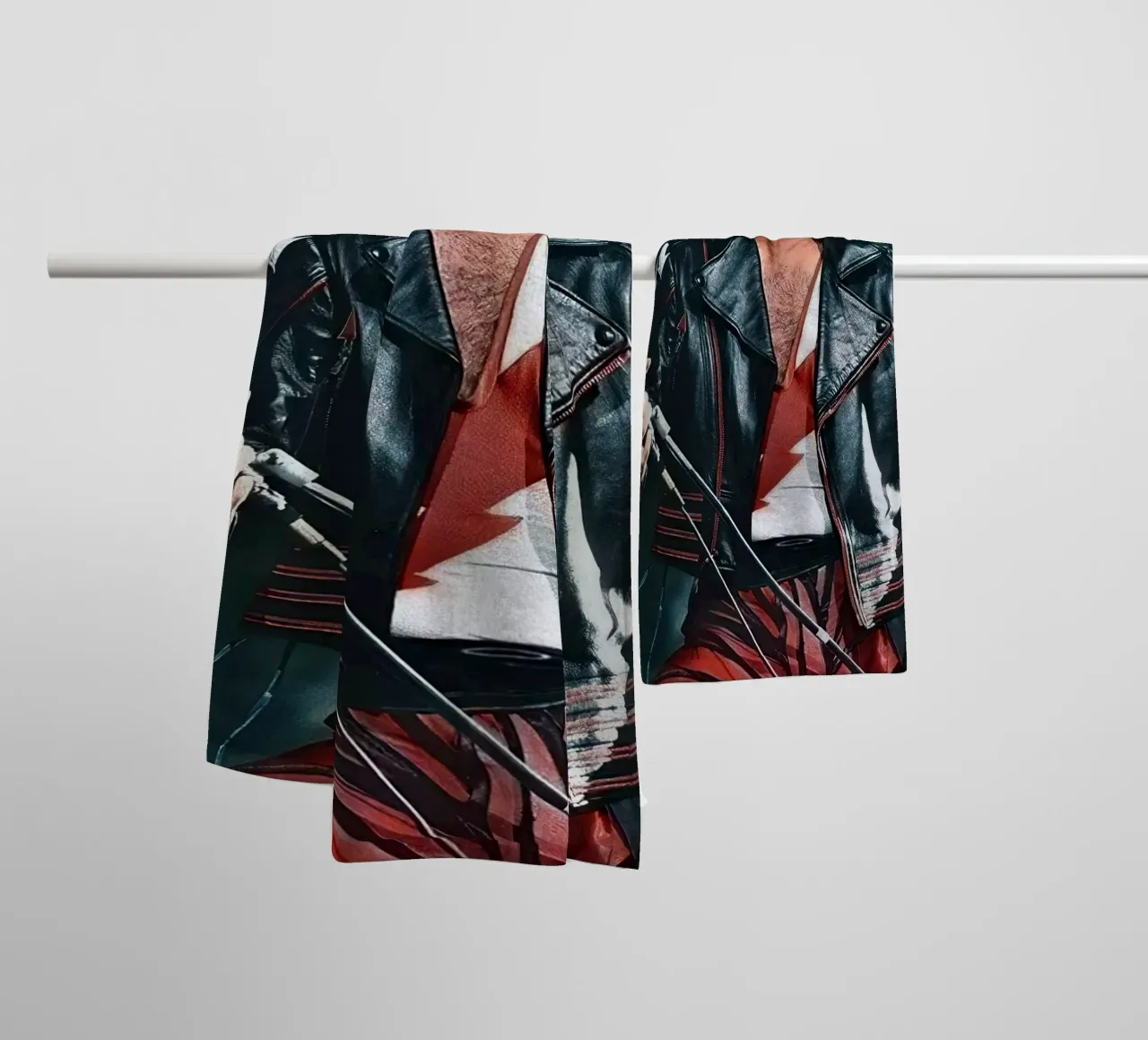 Freddie Mercury Singing asciugamano da bagno da Musadad Shop