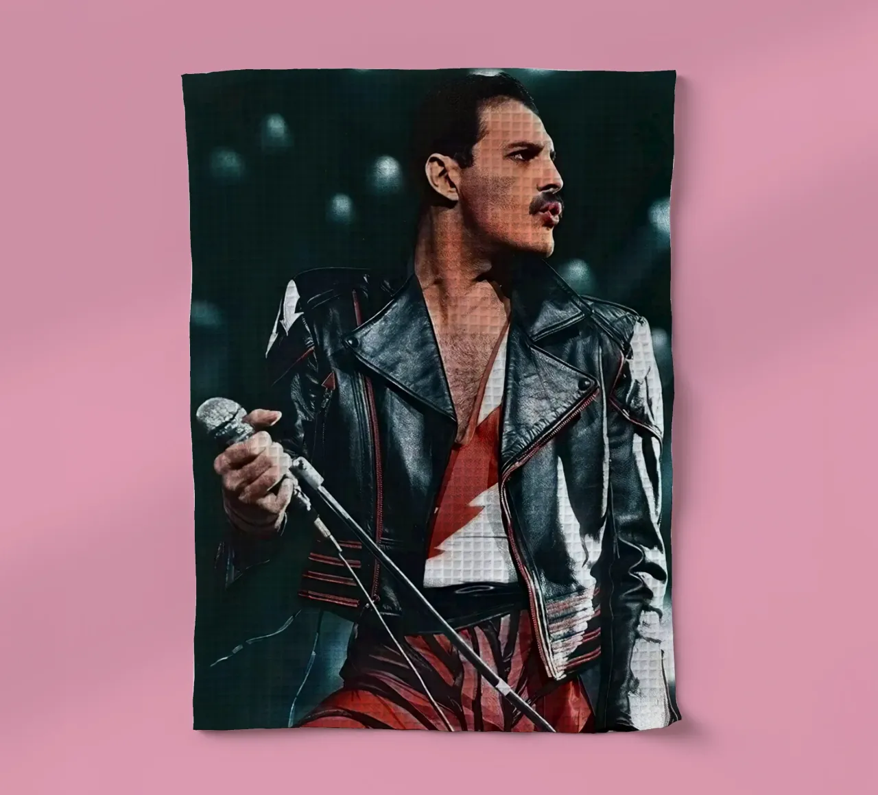 Freddie Mercury Singing canovaccio da cucina da Musadad Shop