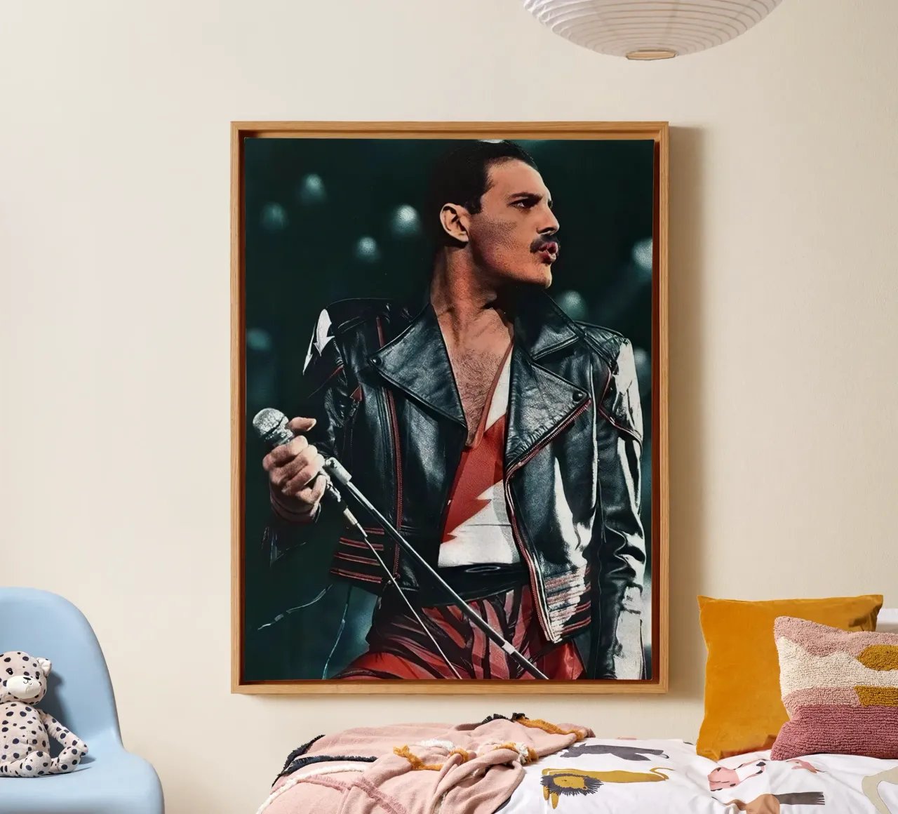 Freddie Mercury Singing tela da Musadad Shop