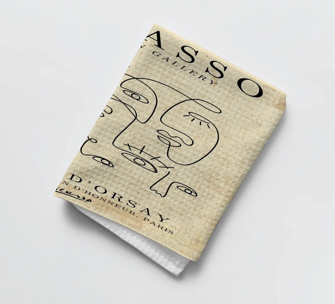 Picasso Line Art Faces canovaccio da cucina da Andrew S Morrison