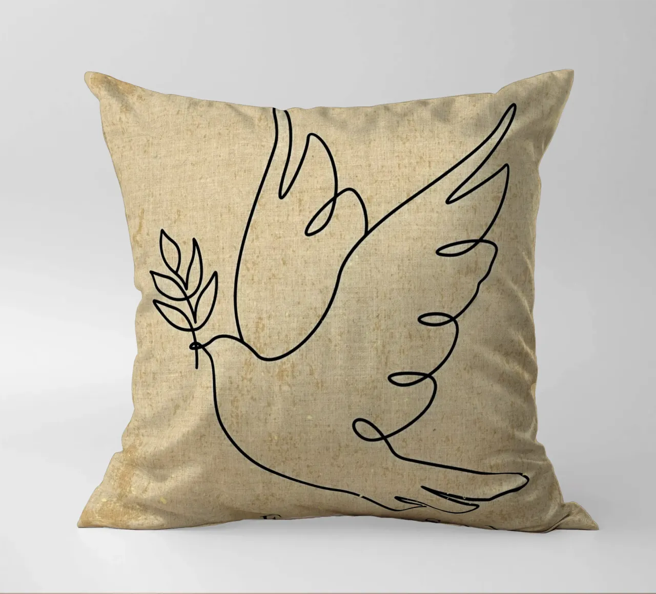 Picasso Dove Print cuscino da Andrew S Morrison