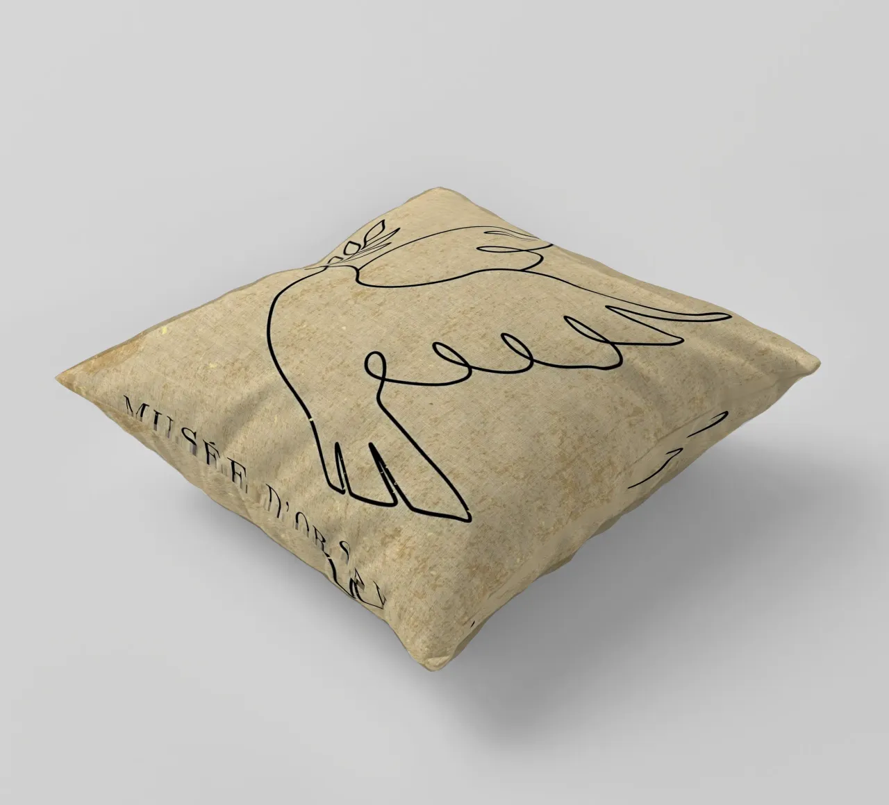 Picasso Dove Print cuscino da Andrew S Morrison
