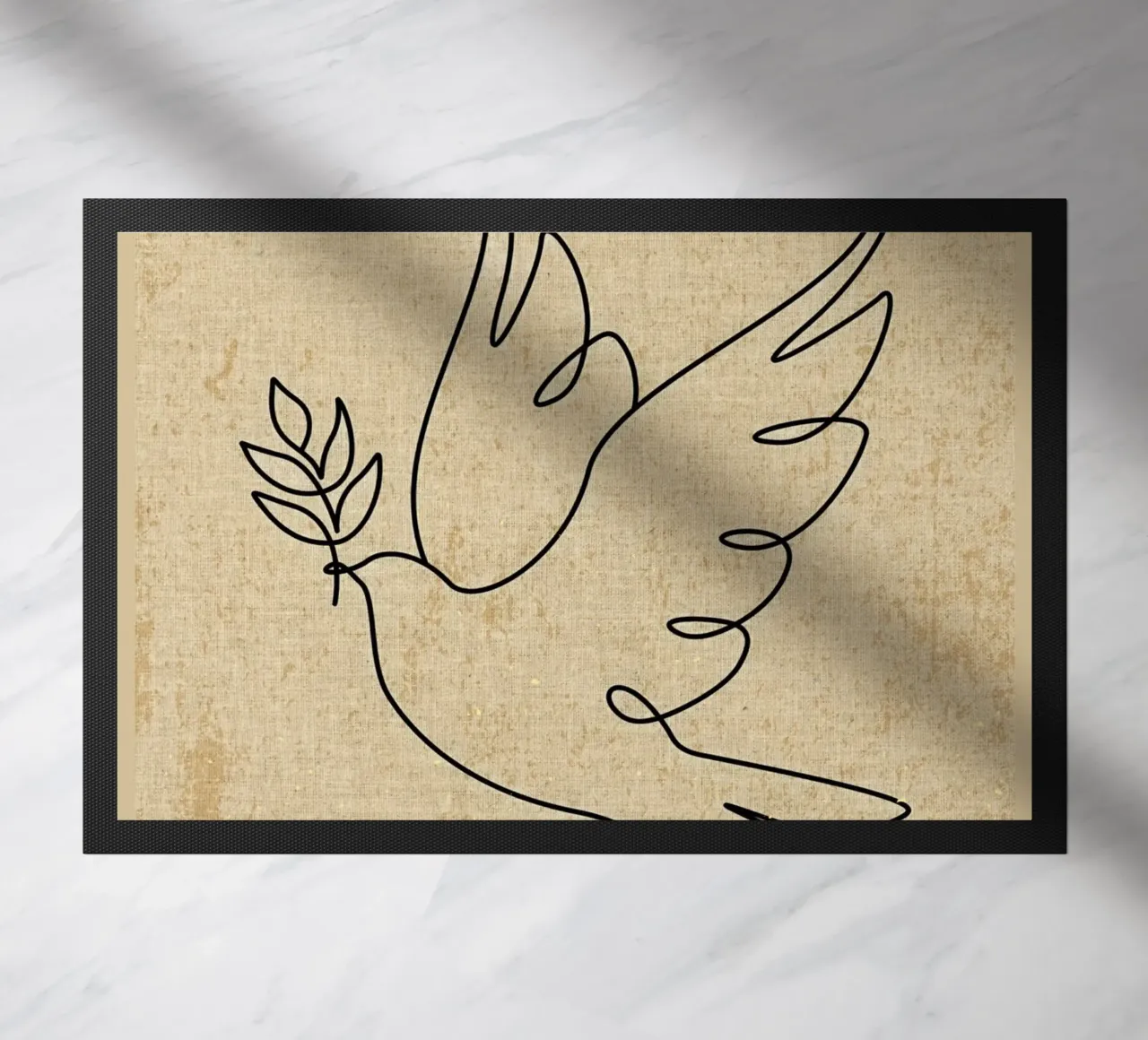 Picasso Dove Print zerbino da Andrew S Morrison