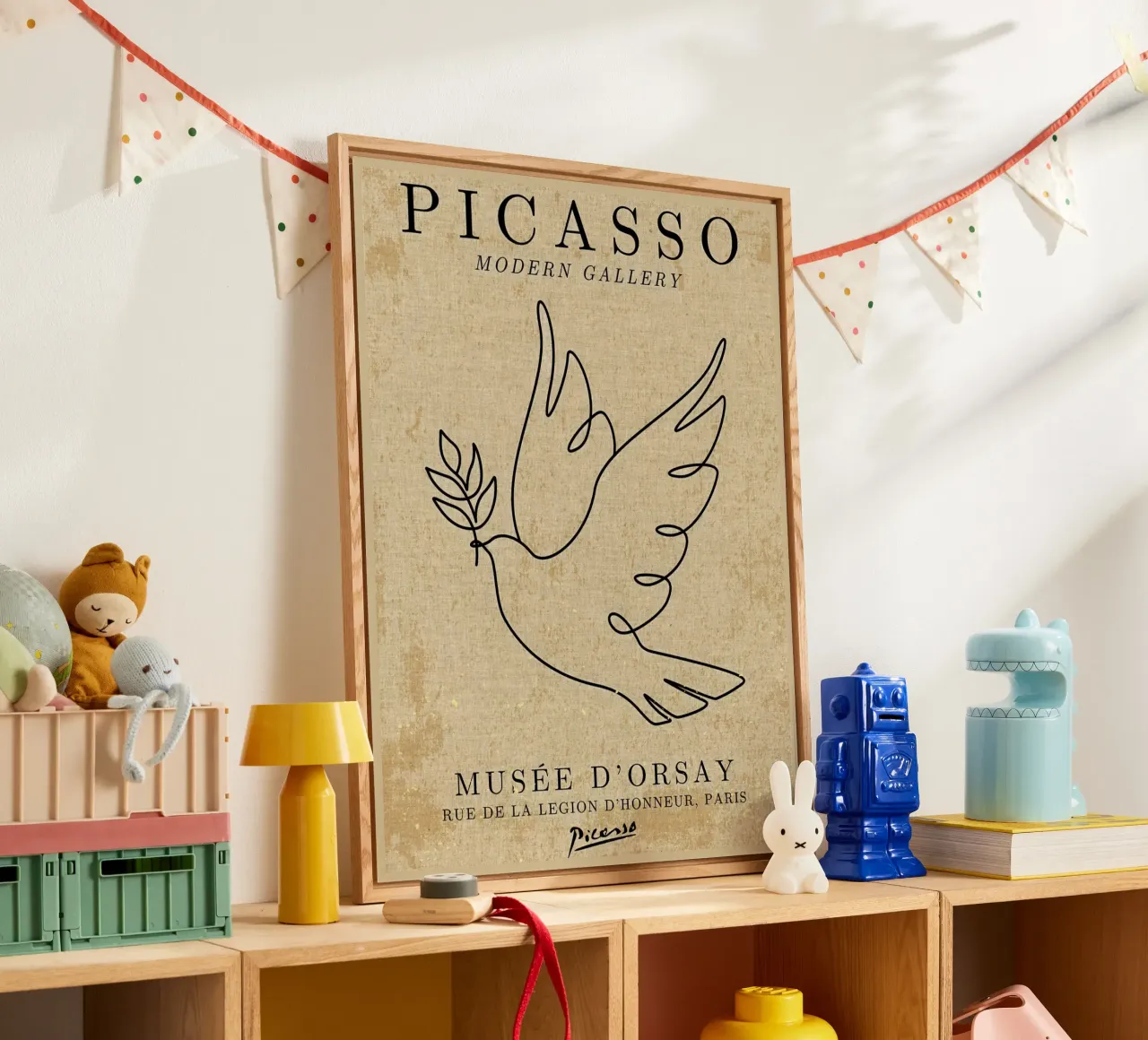 Picasso Dove Print plexiglass da Andrew S Morrison