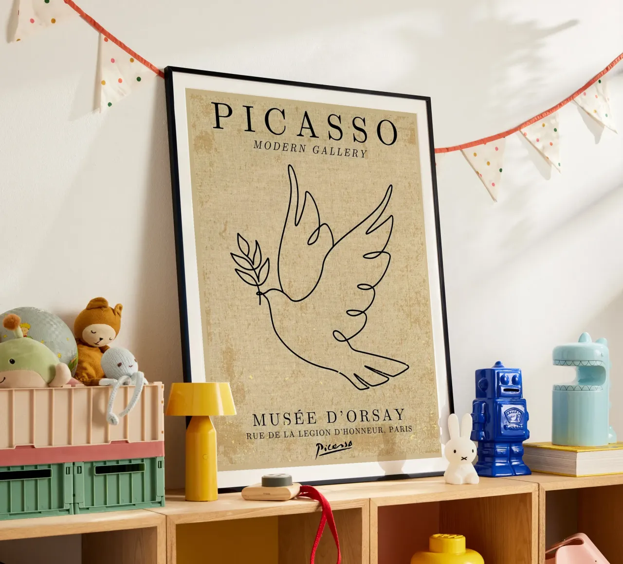 Picasso Dove Print carta hahnemühle da Andrew S Morrison