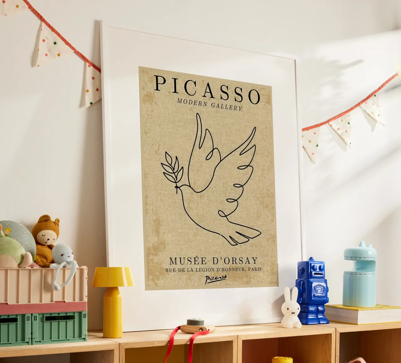 Picasso Dove Print carta hahnemühle da Andrew S Morrison