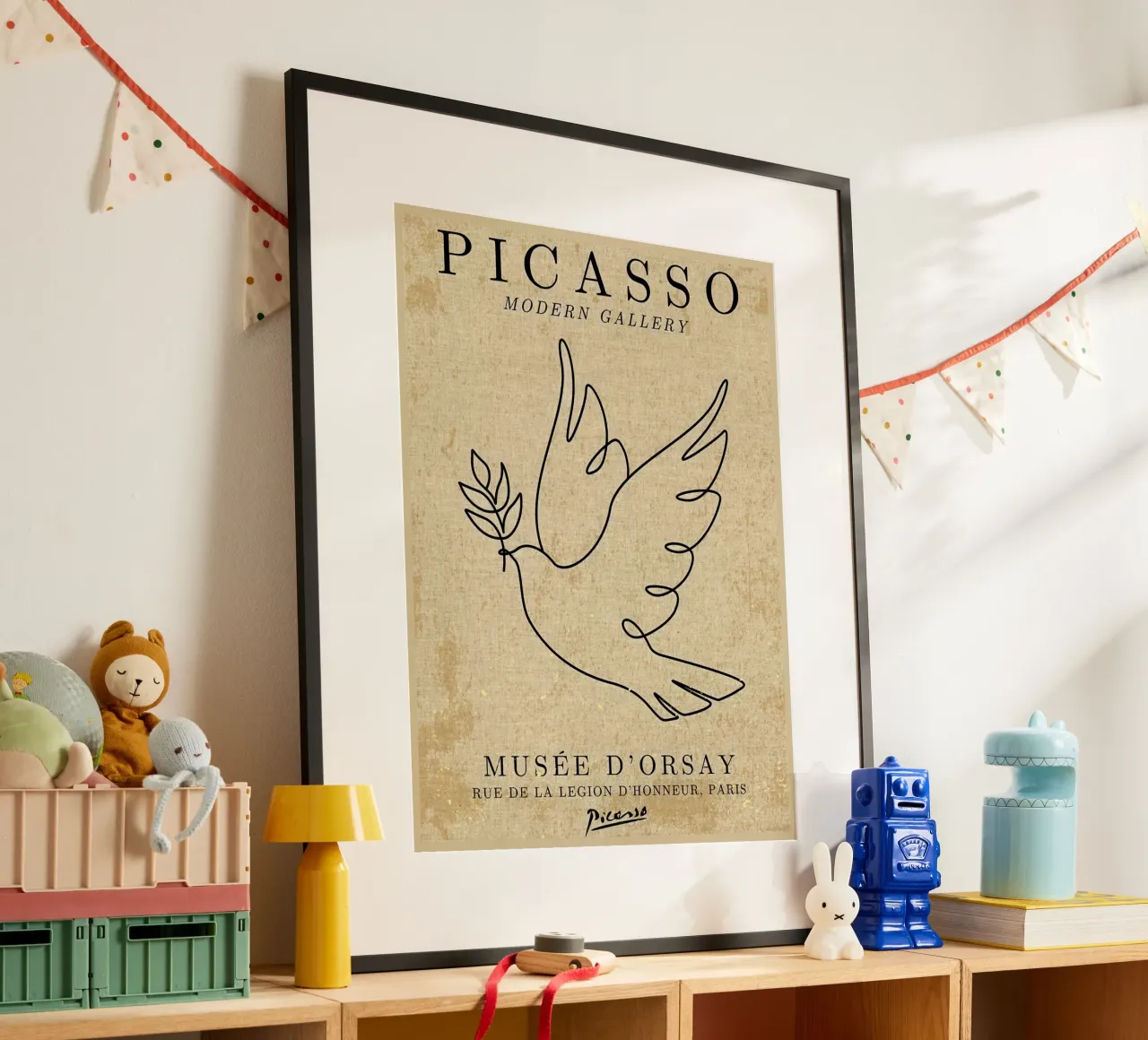 Picasso Dove Print carta hahnemühle da Andrew S Morrison