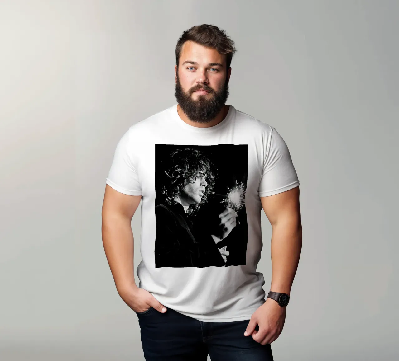 Jim Morisson t-shirt da Musadad Shop