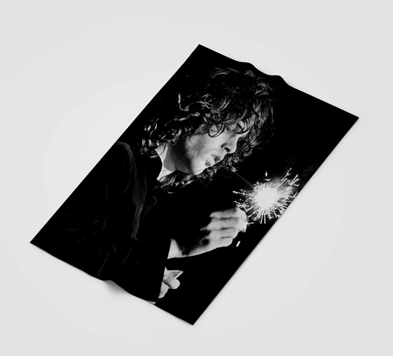 Jim Morisson coperta in pile da Musadad Shop