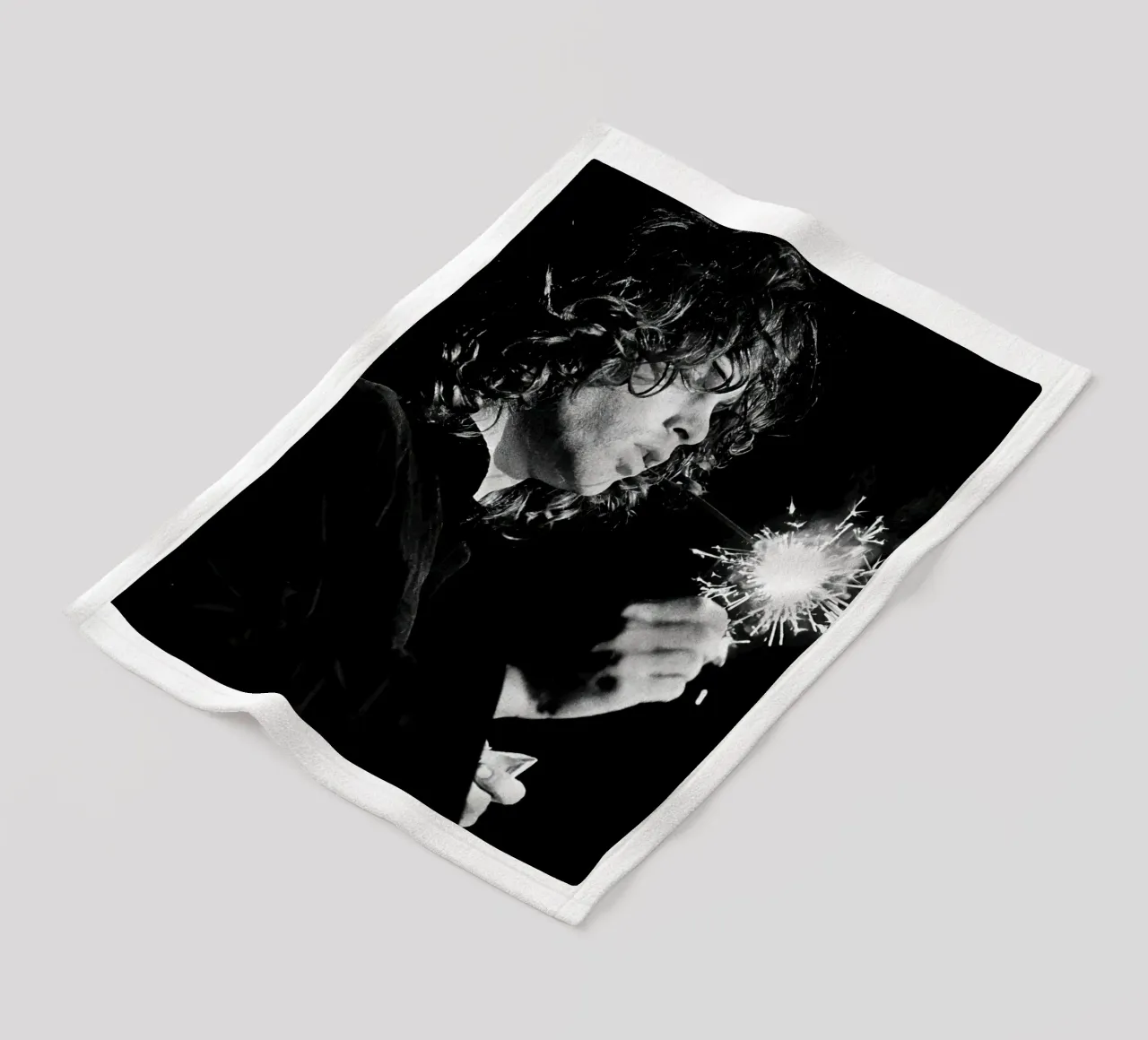 Jim Morisson coperta in pile da Musadad Shop