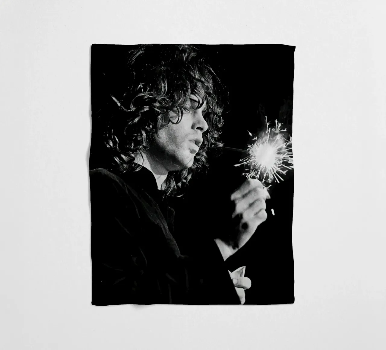 Jim Morisson coperta in pile da Musadad Shop