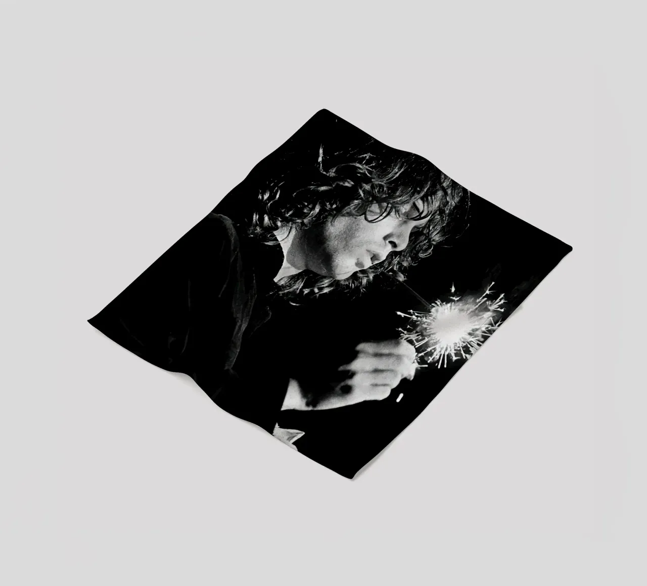 Jim Morisson coperta in pile da Musadad Shop