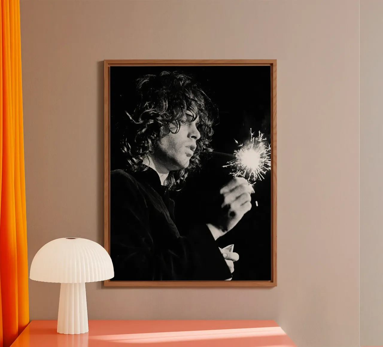 Jim Morisson alluminio dibond da Musadad Shop