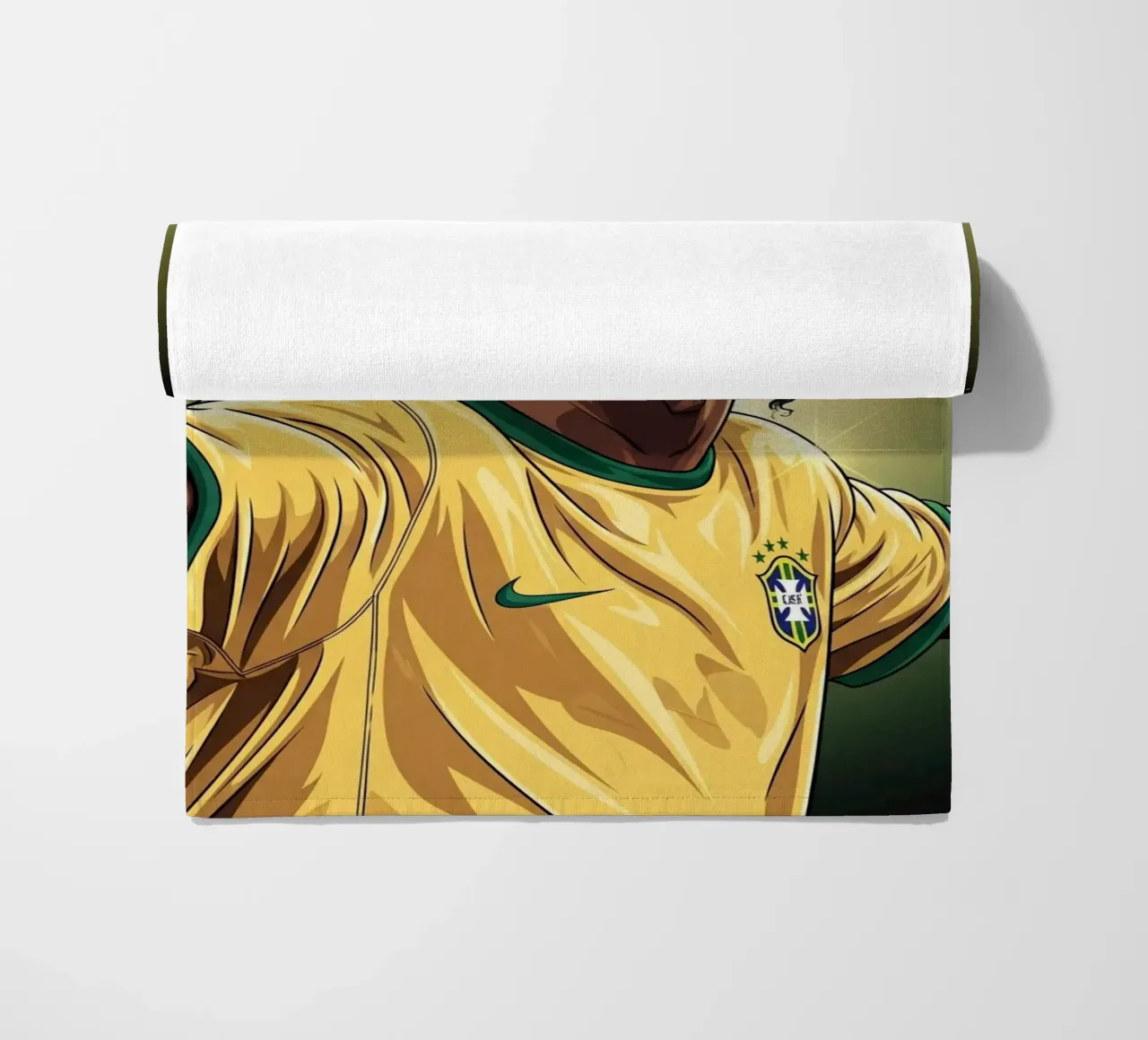 Ronaldinho with iconic smile telo mare da Lembayung art