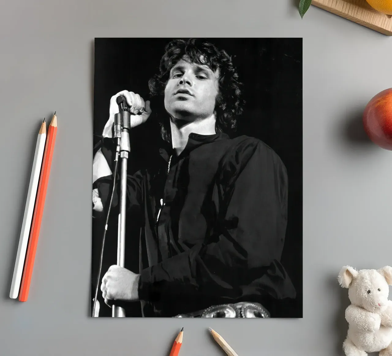 Jim Morisson sticker sheet by Musadad Shop