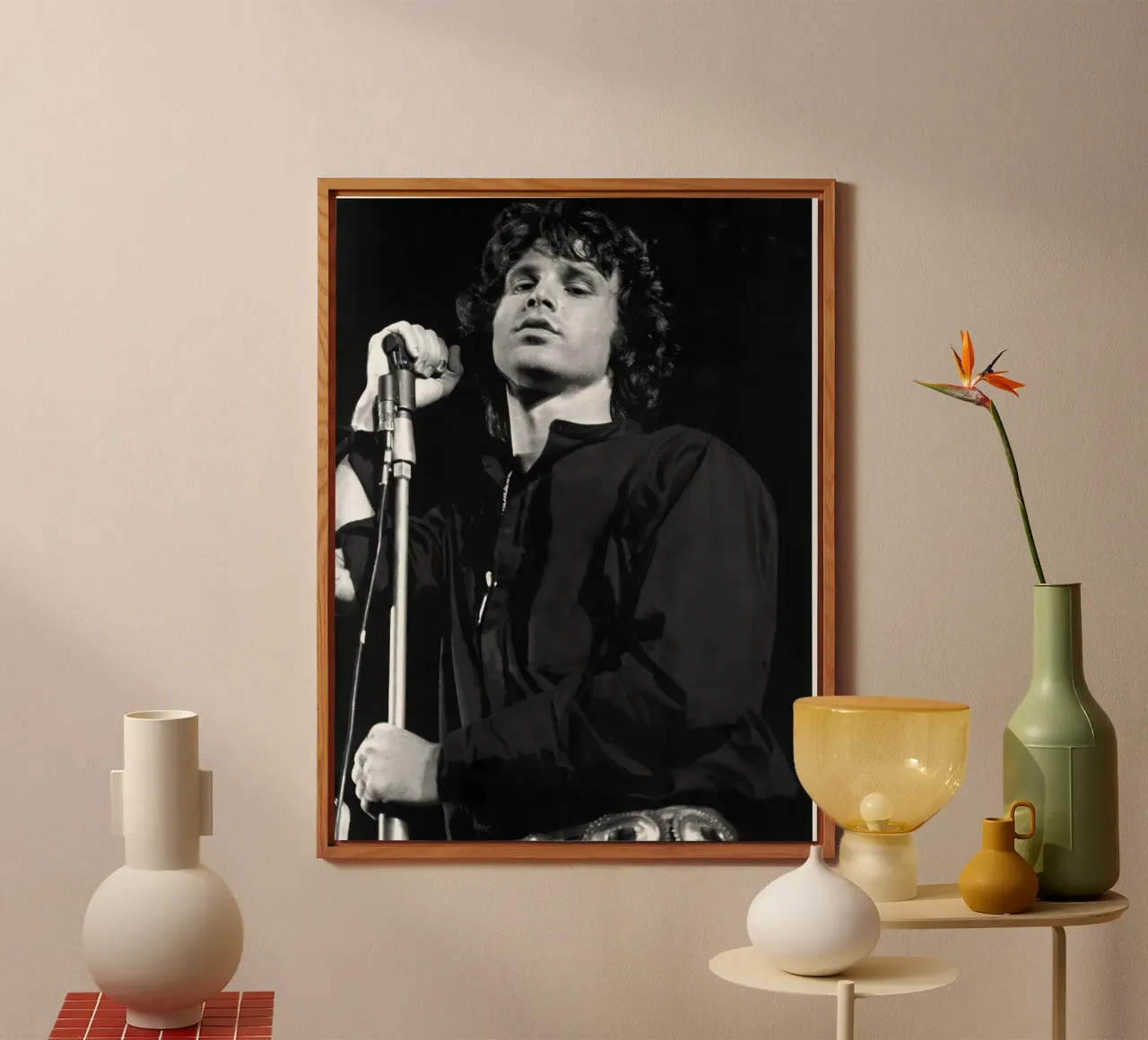 Jim Morisson alluminio dibond da Musadad Shop