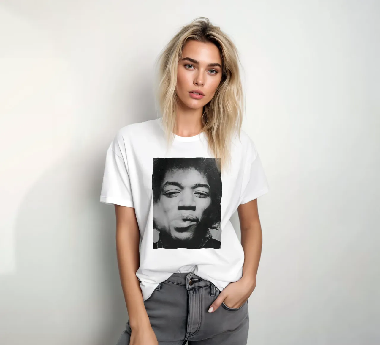 Jimi Hendrix t-shirt by Musadad Shop