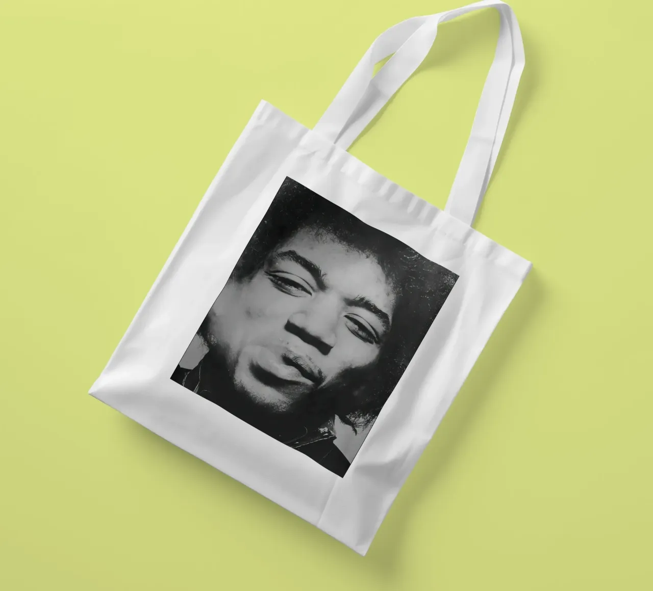Jimi Hendrix tote bag by Musadad Shop