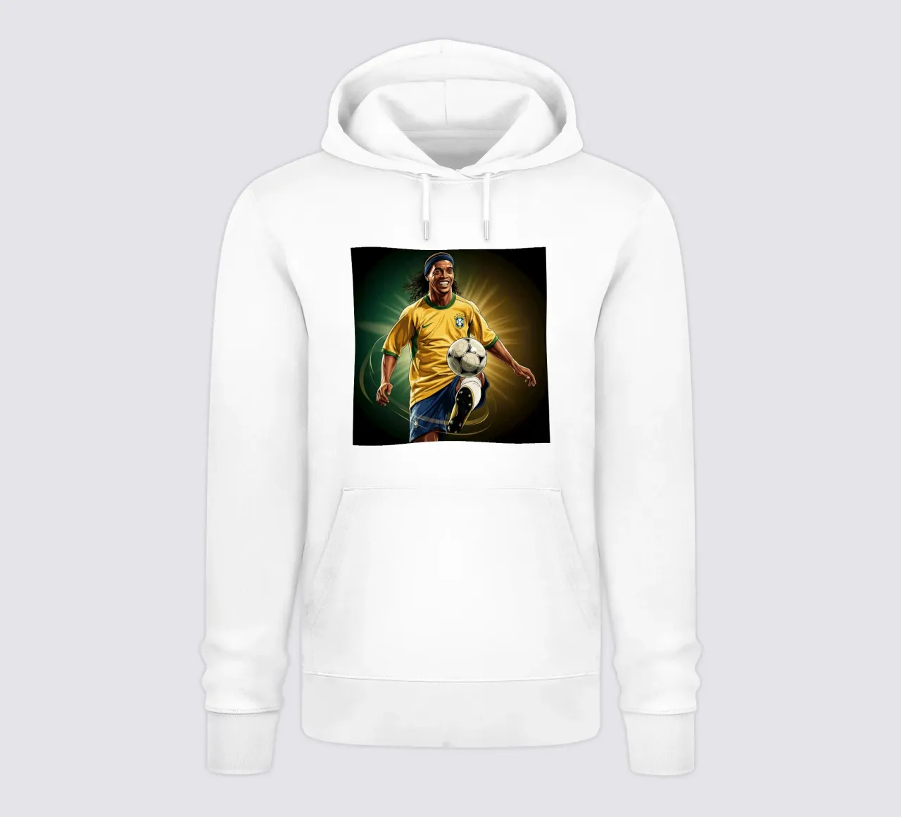 Ronaldinho style felpa con cappuccio da Lembayung art