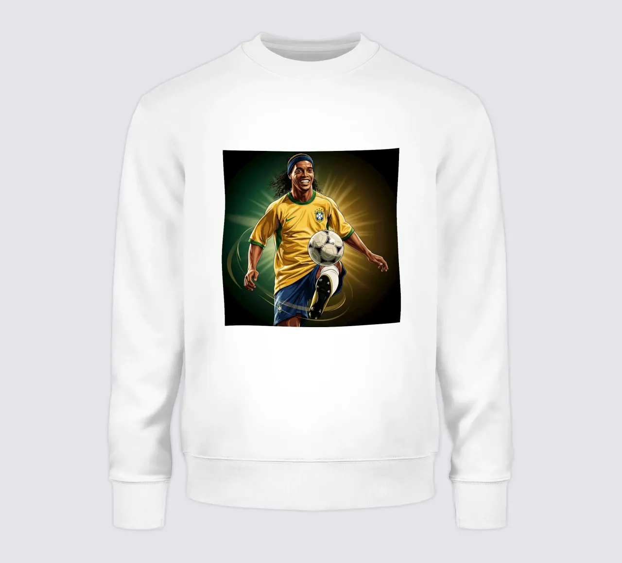 Ronaldinho style felpa da Lembayung art